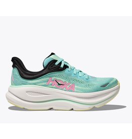 HOKA ONE ONE WOMEN'S BONDI 9-BLUE SPARK/MINT FLUORIDE