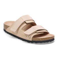 BIRKENSTOCK UJI HEX HIGH SHINE NUBUCK LEATHER-BEIGE