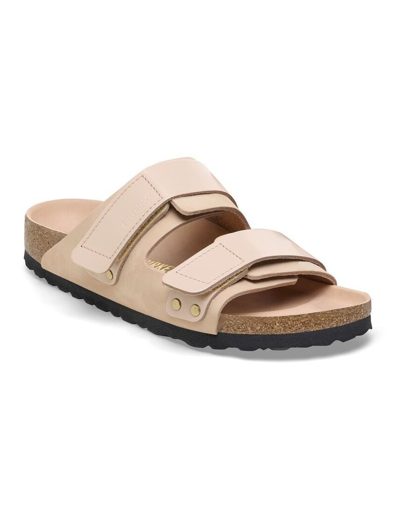 BIRKENSTOCK UJI HEX HIGH SHINE NUBUCK LEATHER-BEIGE