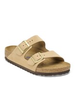 BIRKENSTOCK ARIZONA SOFT FOOTBED SANDCASTLE NUBUCK