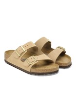 BIRKENSTOCK ARIZONA SOFT FOOTBED SANDCASTLE NUBUCK