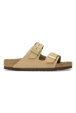 BIRKENSTOCK ARIZONA SOFT FOOTBED SANDCASTLE NUBUCK
