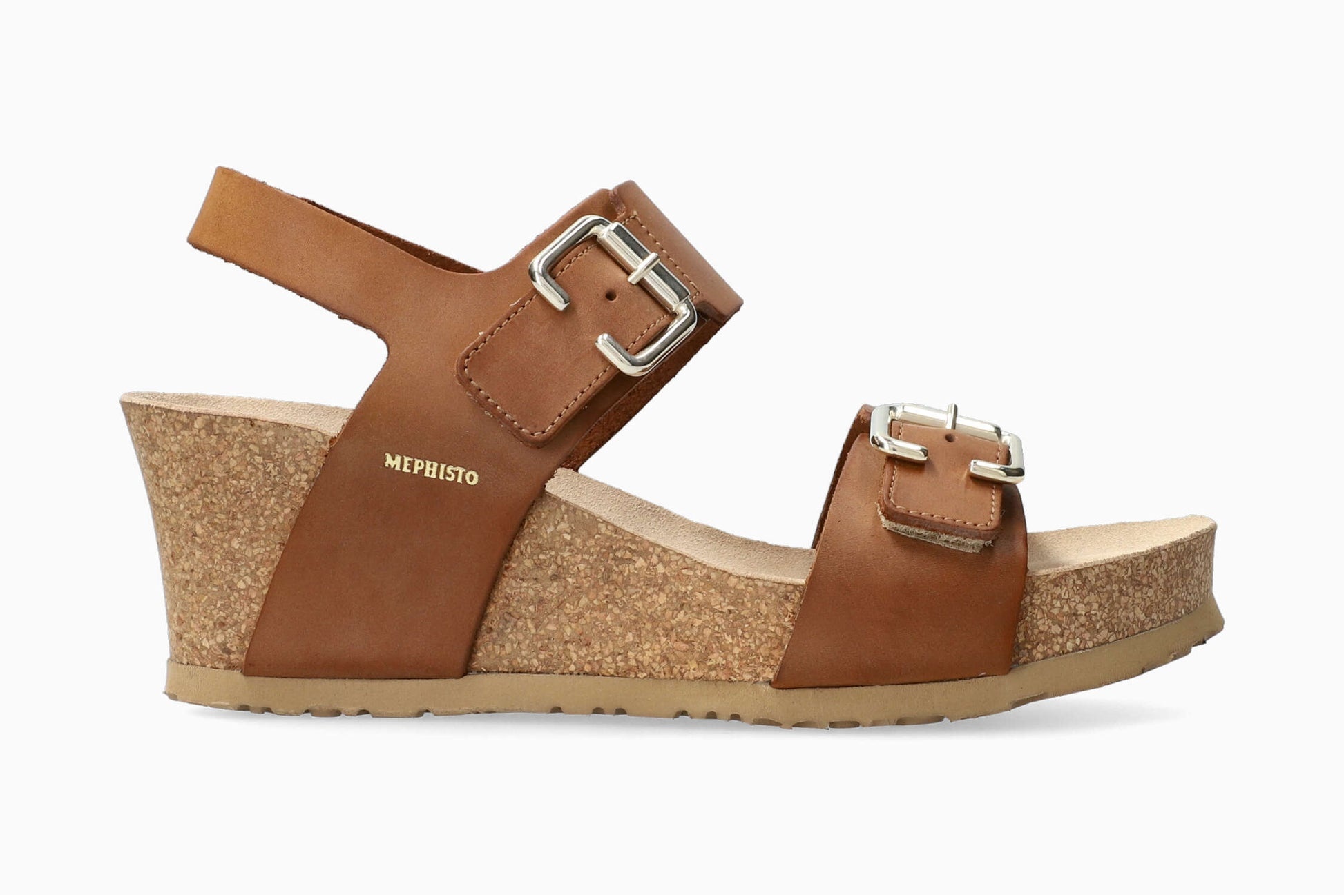 MEPHISTO WOMEN'S LISSANDRA SANDAL-CAMEL SCRATCH