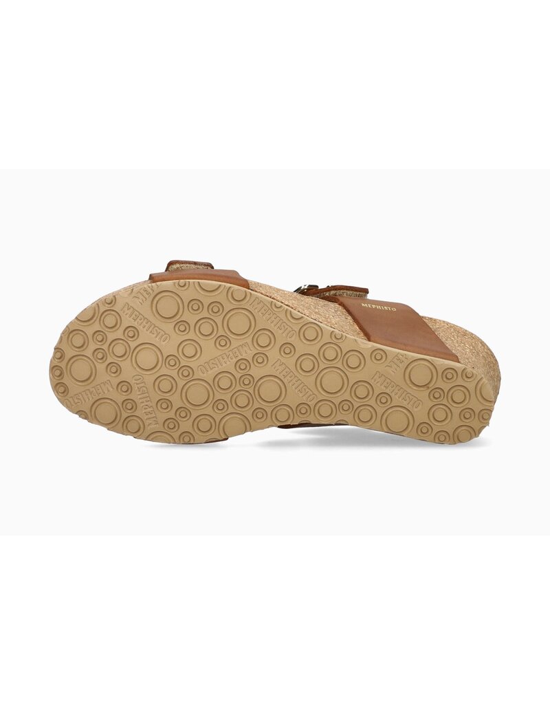 MEPHISTO WOMEN'S LISSANDRA SANDAL-CAMEL SCRATCH