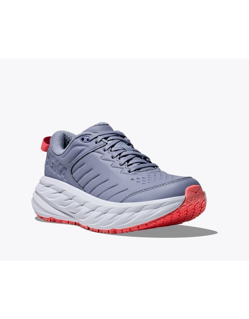 HOKA ONE ONE WOMEN'S BONDI SLIP-RESISTANT-MOONLIGHT/PALE DUSK