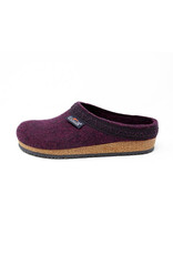STEGMANN WOMEN'S ORIGINAL 108 WOOL CLOG-DARK MAGENTA