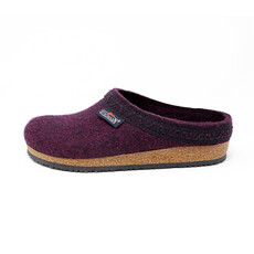 STEGMANN WOMEN'S ORIGINAL 108 WOOL CLOG-DARK MAGENTA