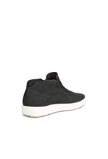 ECCO WOMEN'S SOFT 7 SIDE ZIP BOOTIE-BLACK