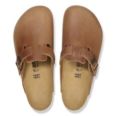 BIRKENSTOCK BOSTON OILED LEATHER-COGNAC | BEND SHOE CO