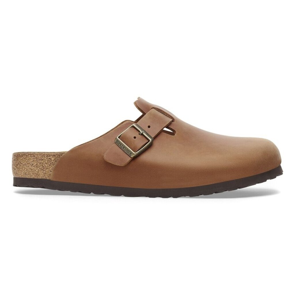 BIRKENSTOCK BOSTON OILED LEATHER-COGNAC | BEND SHOE CO
