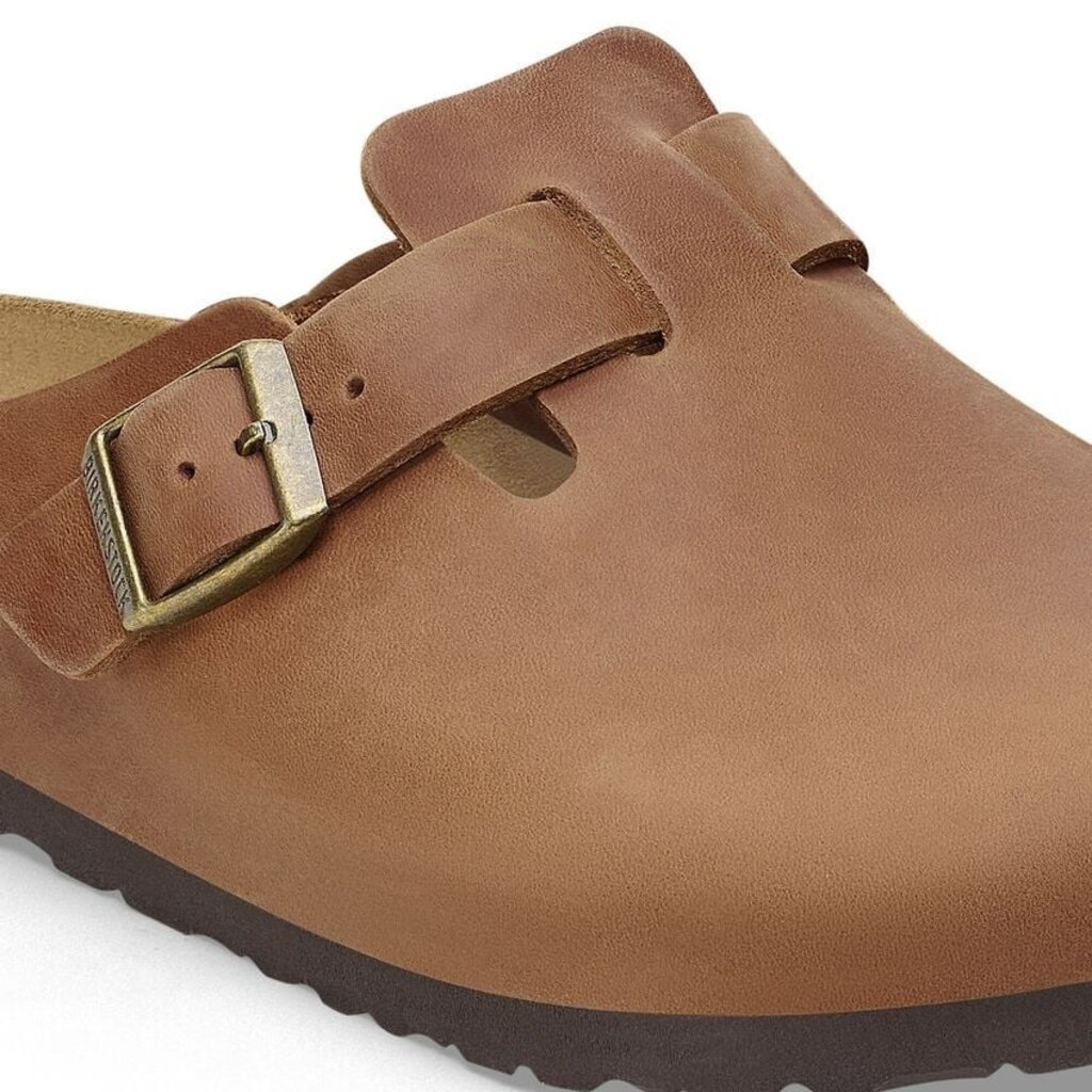 BIRKENSTOCK BOSTON OILED LEATHER-COGNAC | BEND SHOE CO