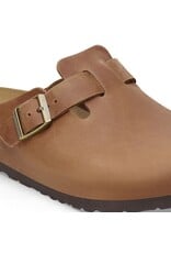 BIRKENSTOCK BOSTON OILED LEATHER-COGNAC
