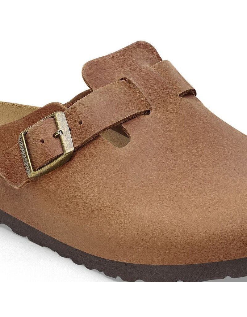 BIRKENSTOCK BOSTON OILED LEATHER-COGNAC - BEND SHOE CO