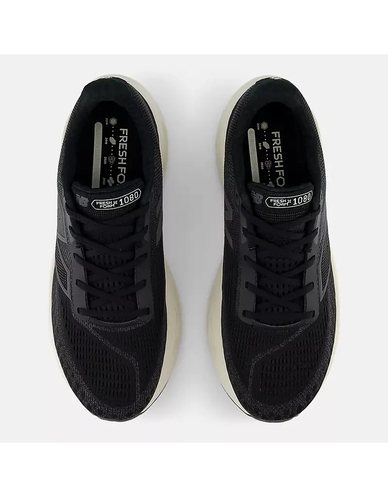 NEW BALANCE MEN'S 1080V14-BLACK/MAGNET/LINEN