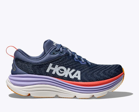 HOKA ONE ONE WOMEN'S GAVIOTA 5-ANCHOR/GRAPEFRUIT