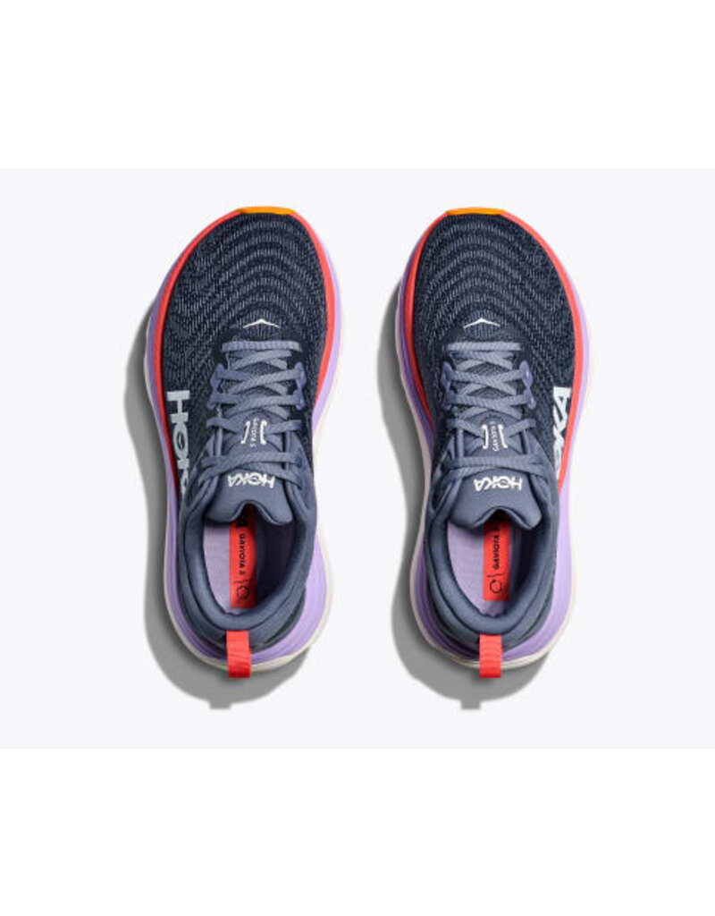 HOKA ONE ONE WOMEN'S GAVIOTA 5-ANCHOR/GRAPEFRUIT