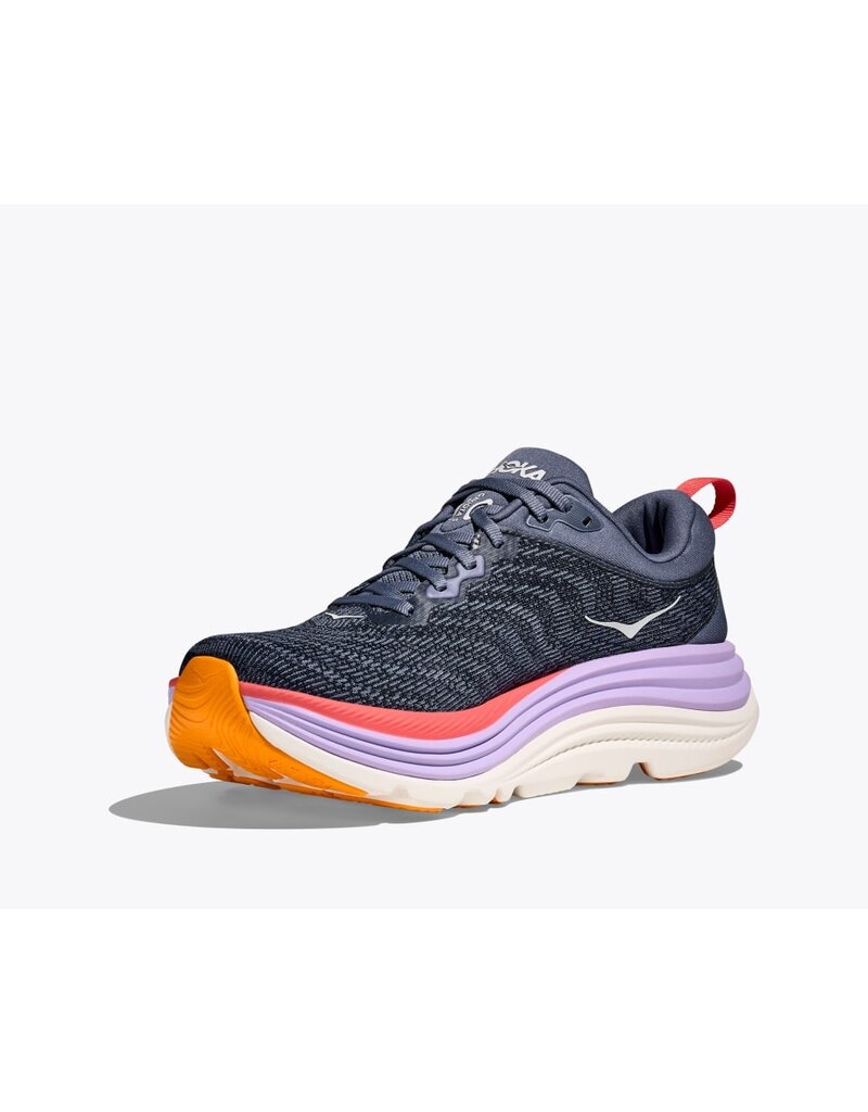 HOKA ONE ONE WOMEN'S GAVIOTA 5-ANCHOR/GRAPEFRUIT