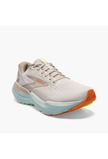 BROOKS WOMEN'S GLYCERIN GTS 21-COCONUT/AQUA/AUTUMN SUNSET