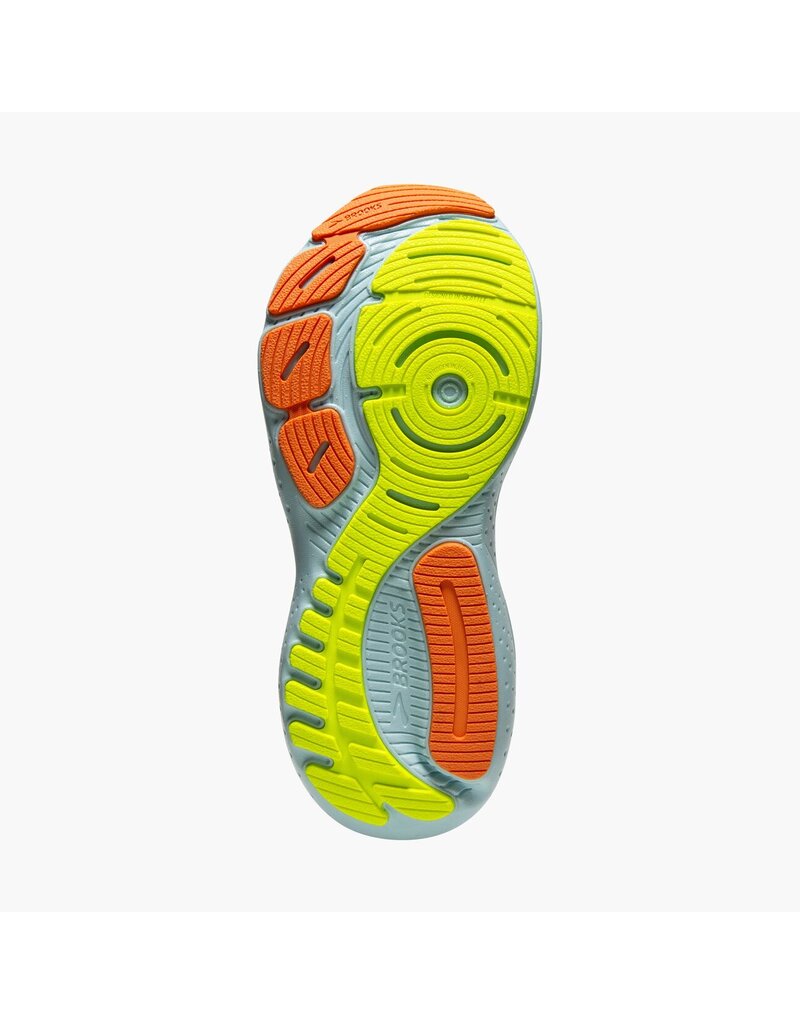 BROOKS WOMEN'S GLYCERIN GTS 21-COCONUT/AQUA/AUTUMN SUNSET
