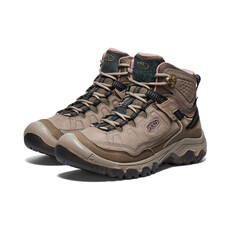 KEEN WOMEN'S TARGHEE IV MID WP-BRINDLE/NOSTALGIA ROSE