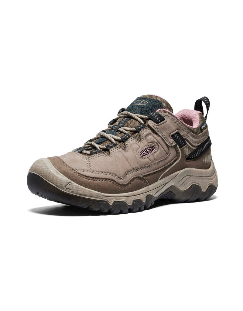 KEEN WOMEN'S TARGHEE IV LOW WP-BRINDLE/NOSTALGIA ROSE