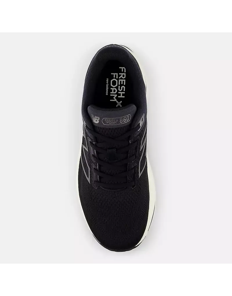 NEW BALANCE MEN'S 860V14-BLACK/PHANTOM/SEA SALT
