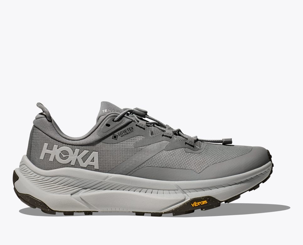 HOKA ONE ONE MEN'S TRANSPORT GTX-GALACTIC GREY/STARDUST