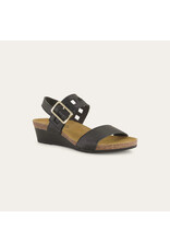 NAOT WOMEN'S DYNASTY LEATHER-JET BLACK