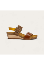 NAOT WOMEN'S DYNASTY-MAPLE BROWN/RADIANT GOLD