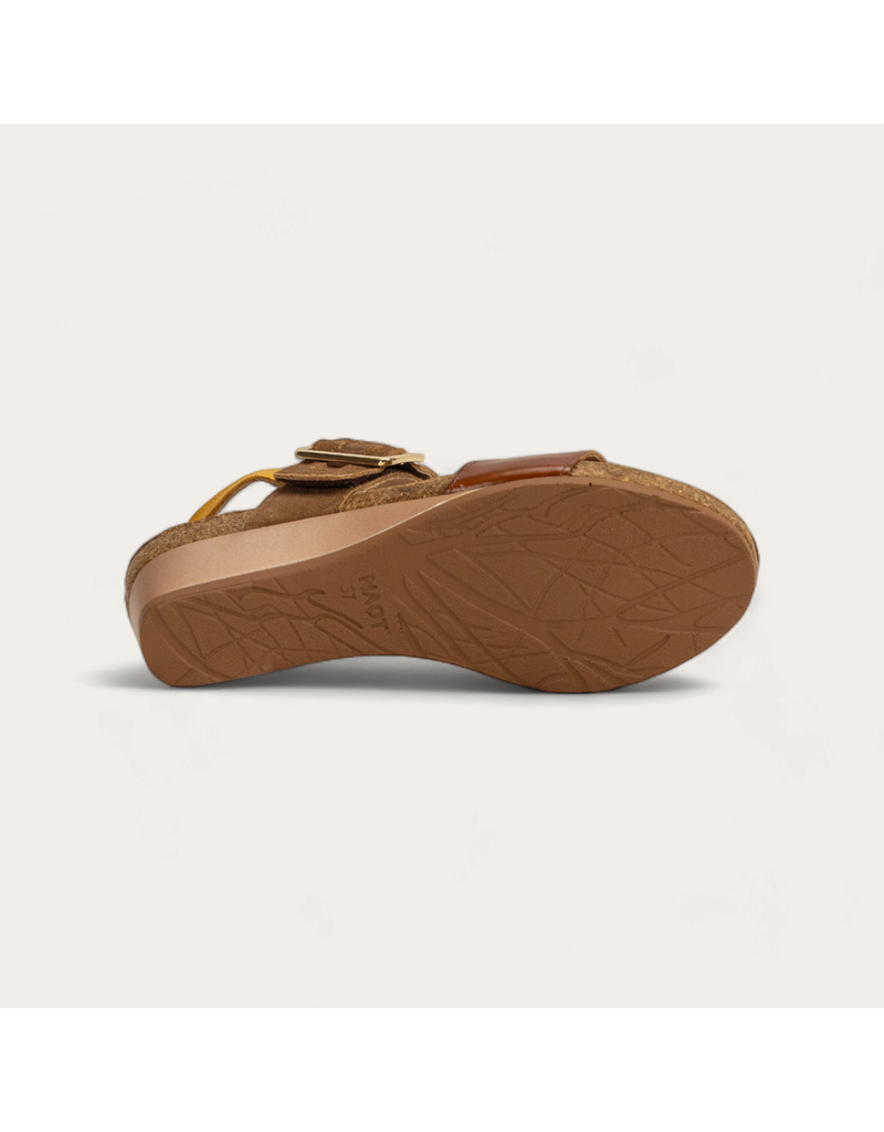 NAOT WOMEN'S DYNASTY-MAPLE BROWN/RADIANT GOLD