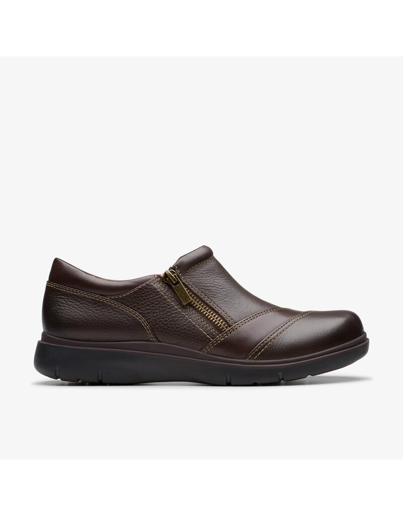 CLARKS WOMEN'S CERTINA PURE-DARK BROWN