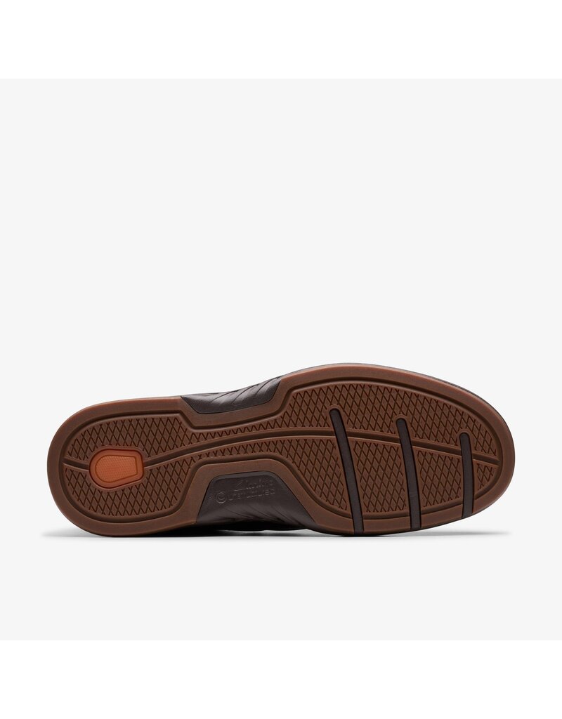 CLARKS MEN'S UN BRILEY LACE-MAHOGANY