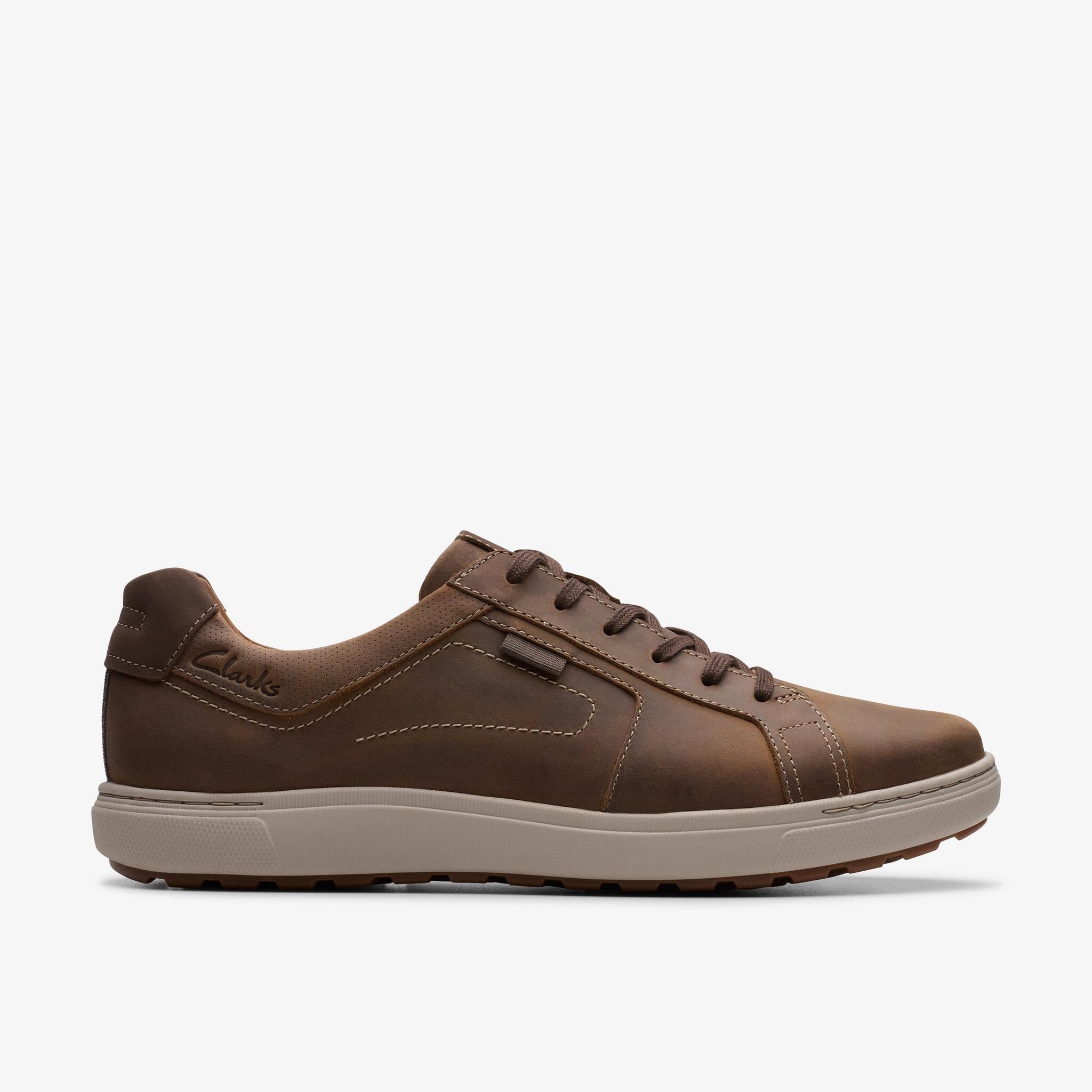 CLARKS MEN'S MAPSTONE LACE-BEESWAX