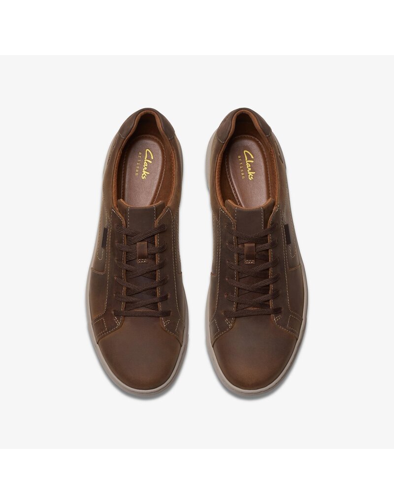 CLARKS MEN'S MAPSTONE LACE-BEESWAX