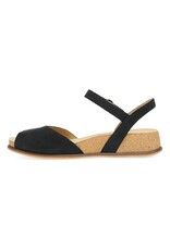 DANSKO WOMEN'S CASS BLACK MILLED NUBUCK