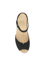 DANSKO WOMEN'S CASS BLACK MILLED NUBUCK