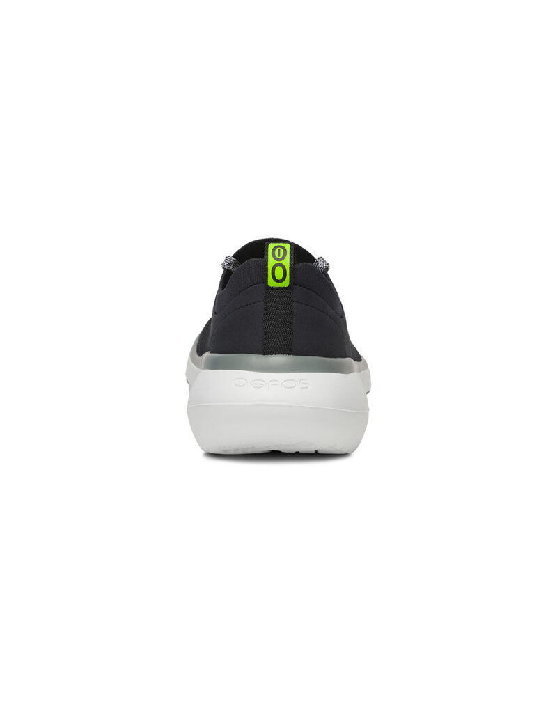 OOFOS WOMEN'S OOMY STRIDE-WHITE/BLACK