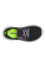 OOFOS WOMEN'S OOMY STRIDE-WHITE/BLACK