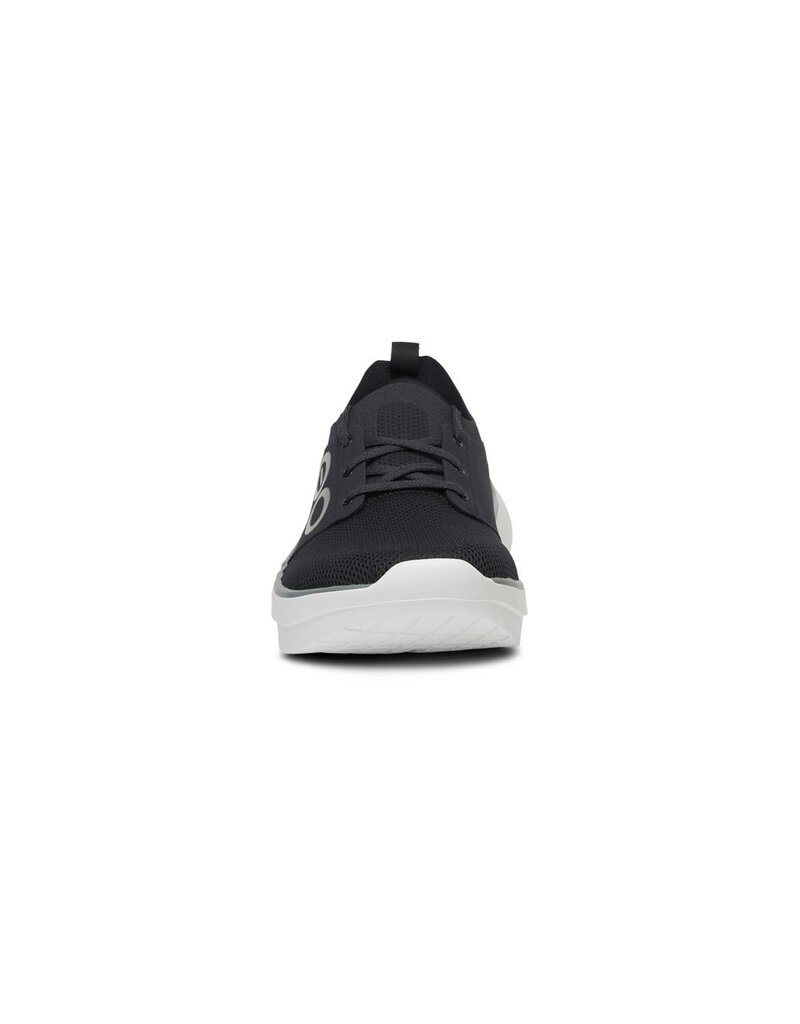 OOFOS MEN'S OOMY STRIDE-WHITE/BLACK