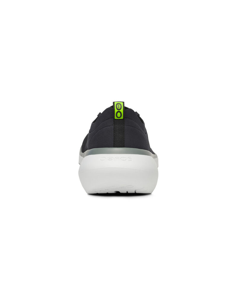 OOFOS MEN'S OOMY STRIDE-WHITE/BLACK
