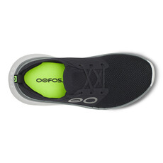 OOFOS MEN'S OOMY STRIDE-WHITE/BLACK