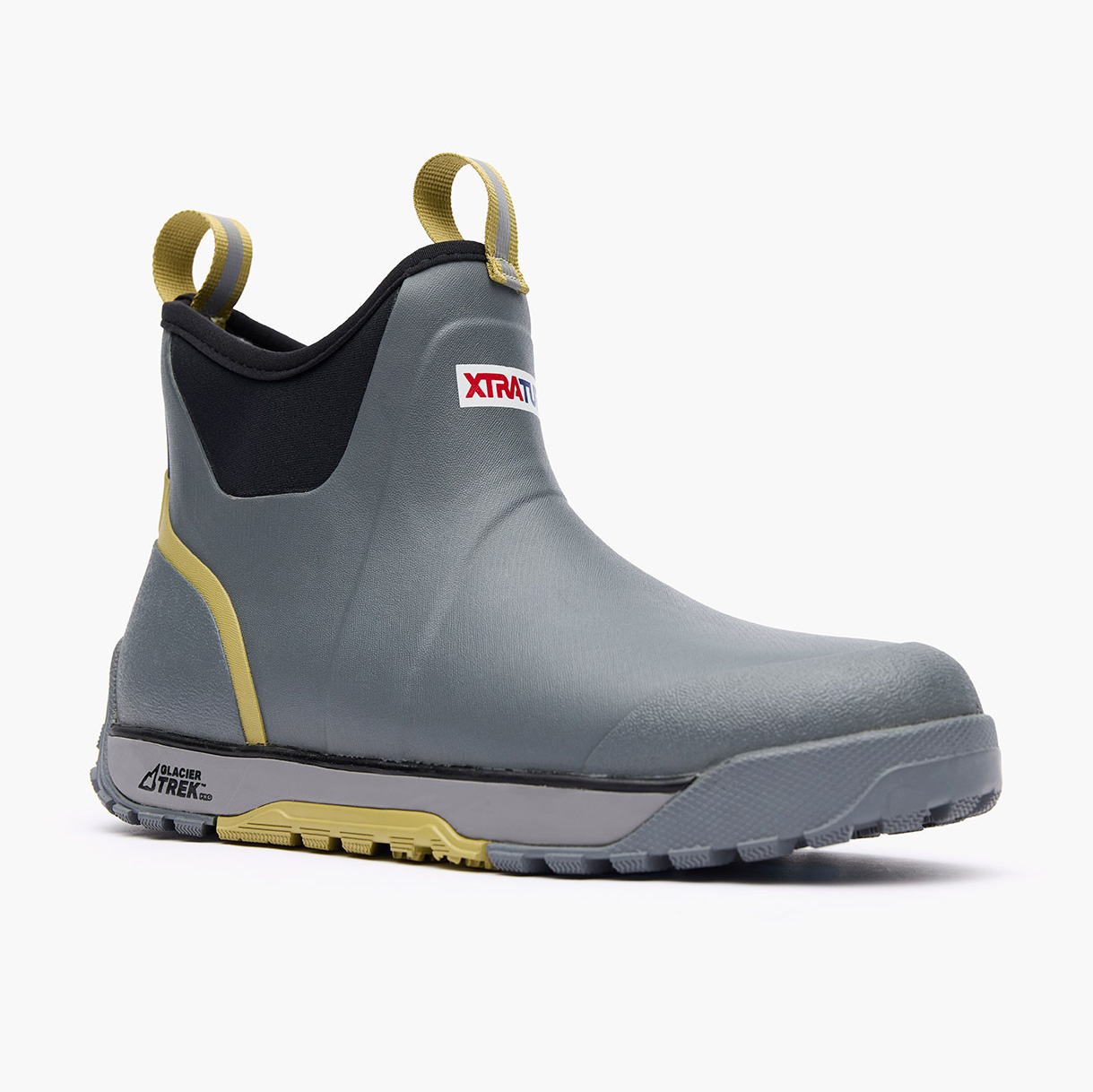 XTRATUF MEN'S ADB ICE RUBBER 6"-GRAY