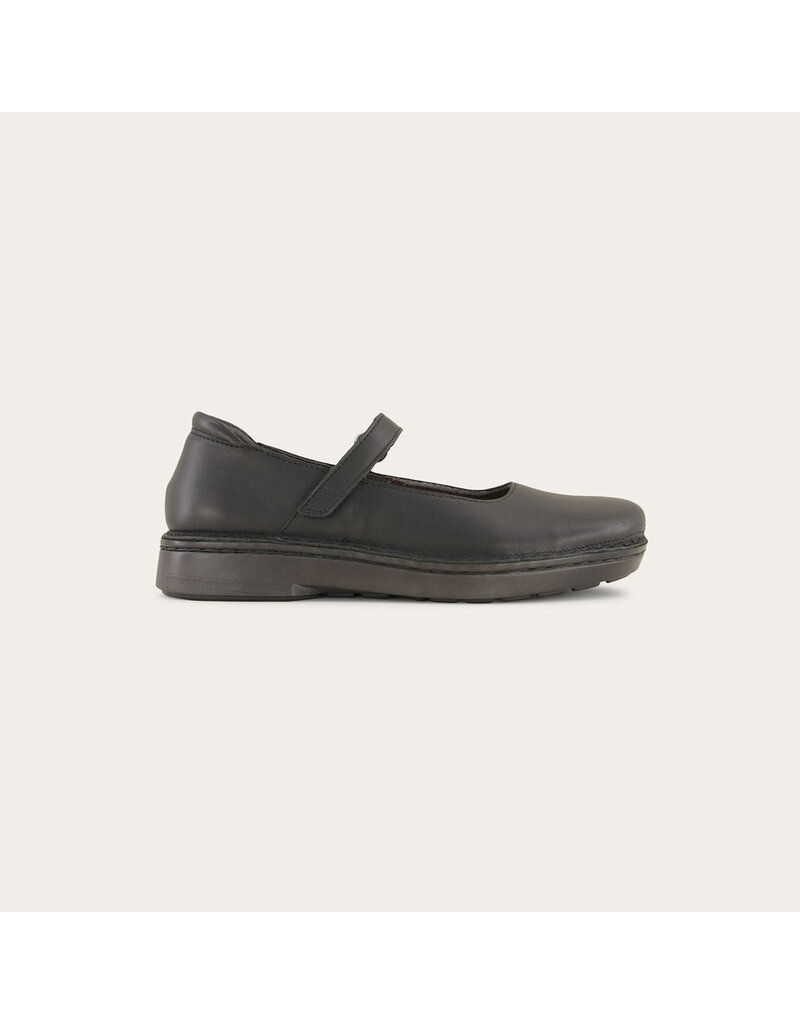 NAOT WOMEN'S MARTINOS LEATHER-JET BLACK