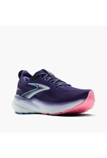 BROOKS WOMEN'S GLYCERIN GTS 22-BLUE RIBBON/PEACOAT/DIANTHUS