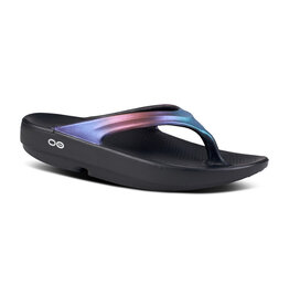 OOFOS OOLALA LUXE SANDAL-MIDNIGHT SPECTRE