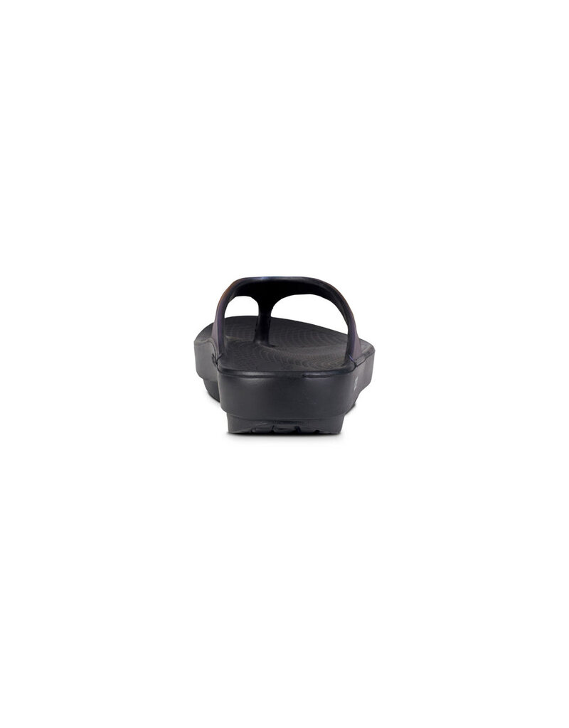 OOFOS OOLALA LUXE SANDAL-MIDNIGHT SPECTRE