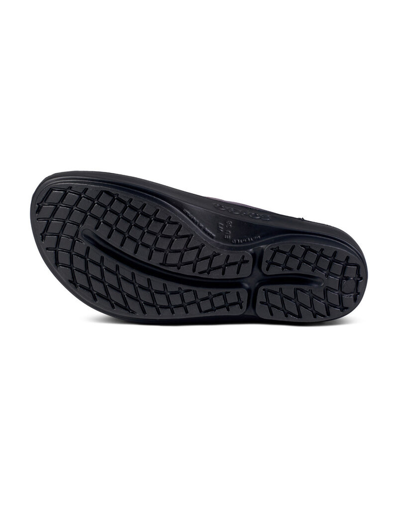 OOFOS OOLALA LUXE SANDAL-MIDNIGHT SPECTRE