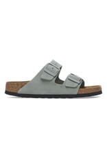 BIRKENSTOCK ARIZONA SOFT FOOTBED SUEDE-PURE SAGE