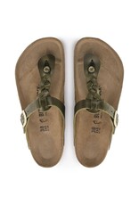 BIRKENSTOCK GIZEH BRAID GREEN OLIVE OILED