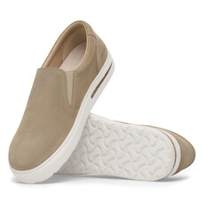 BIRKENSTOCK OSWEGO SUEDE-TAUPE